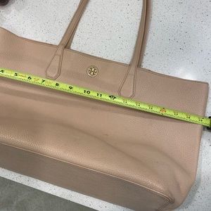 Authentic Tory Burch blush tote